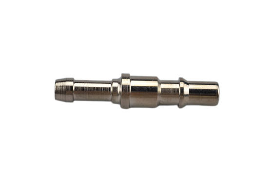 Zinc Plated Steel Valve Ring Lock High Flow Capacity Pneumatic Quick Connect