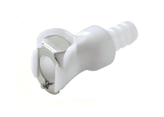 Male Acetal Fluid Coupling Quick Connector 1/4&quot; In Line Hose Barb