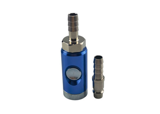 28scfm Push Button Pneumatic Quick Coupler BSP Air Hose Safety Coupler