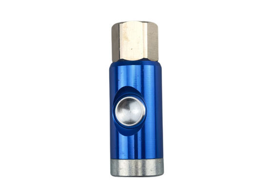 28scfm Push Button Pneumatic Quick Coupler BSP Air Hose Safety Coupler