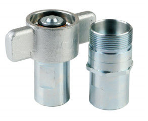 Thread Type Hydraulic Quick Coupling 250bar Casting Quick Release Connector