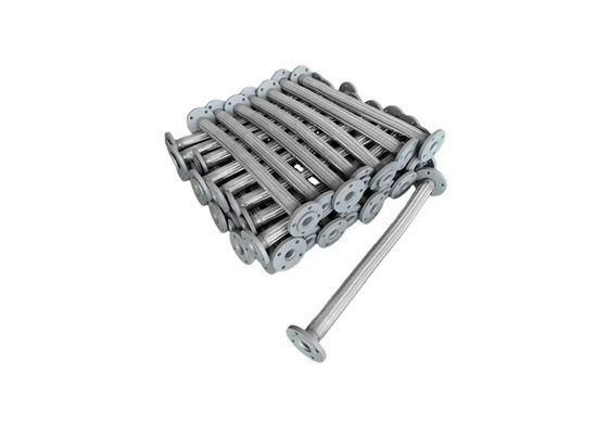 Stainless Steel 304 Corrugated Bellows Flanged Connector Type Braided Flexible Metal Hose