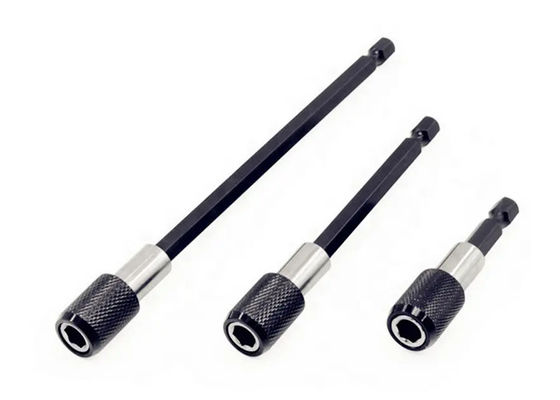 1/4 Inch Head Extension Rod Batch Magnetic Screwdriver Quick Transfer Lever Self-locking Extension Rod 150mm Hand Tools