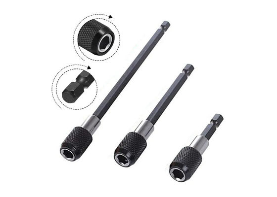 1/4 Inch Head Extension Rod Batch Magnetic Screwdriver Quick Transfer Lever Self-locking Extension Rod 150mm Hand Tools