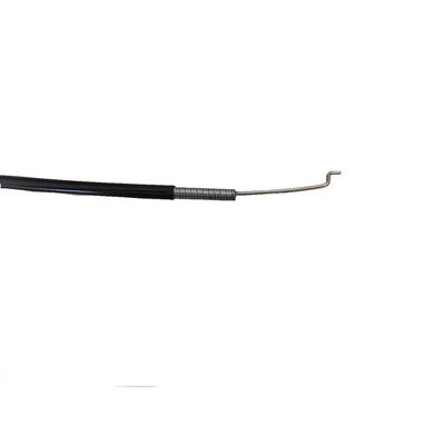Cable Assembly With Black Round Handle 940MM Long 76MM Travel SS316 Wire Rope Black Conduit