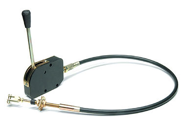 Custom Throttle Control Lever , Industrial Push Pull Control Lever For Truck Mixer
