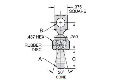 Low Carbon Steel Rotary Union Joint , DH Control Swivel Series Threaded Swivel Joint
