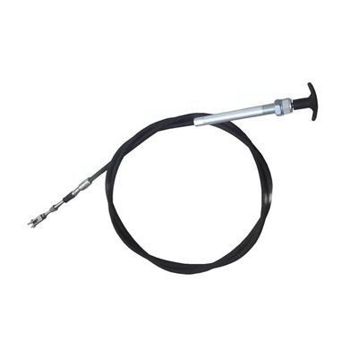 Black Cable Color Easy Release And Locking Push Pull Cable With Twist Locking T Handle