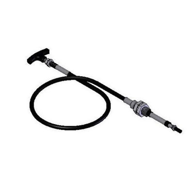 Black Cable Color Easy Release And Locking Push Pull Cable With Twist Locking T Handle
