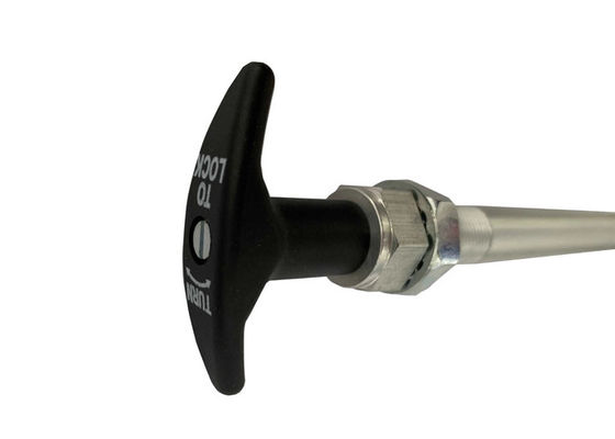 Black Cable Color Easy Release And Locking Push Pull Cable With Twist Locking T Handle