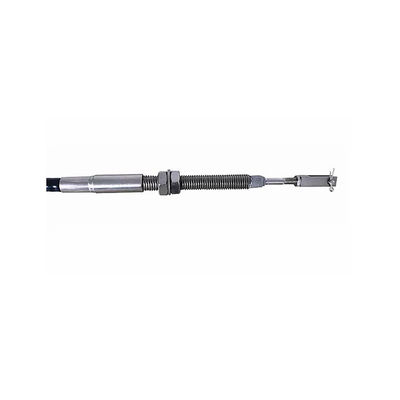 Black Push-Pull Cable Assembly with Durable Stainless Steel or Carbon Steel Material