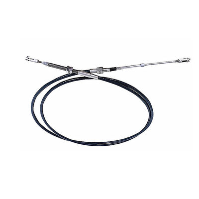 Black Push-Pull Cable Assembly with Durable Stainless Steel or Carbon Steel Material