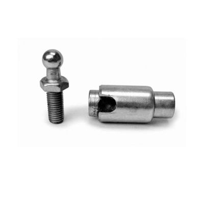 Silver/Yellow Quick Disconnect Ball Joint Fuel Shut-Off Cable Ball Joint for Machinery