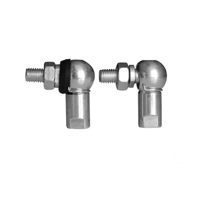 Right Thread Silver or Yellow Zinc Plated L Shaped Ball Joint Rod End Bearing for Steering Linkages