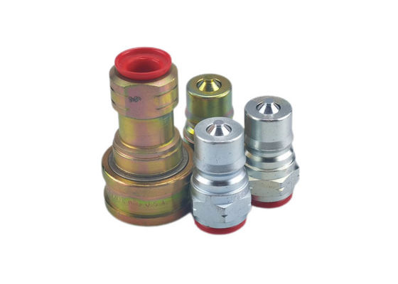 Self Locking Metal Flange Hose with Carbon Steel Head for Heavy Duty Hydraulic Applications
