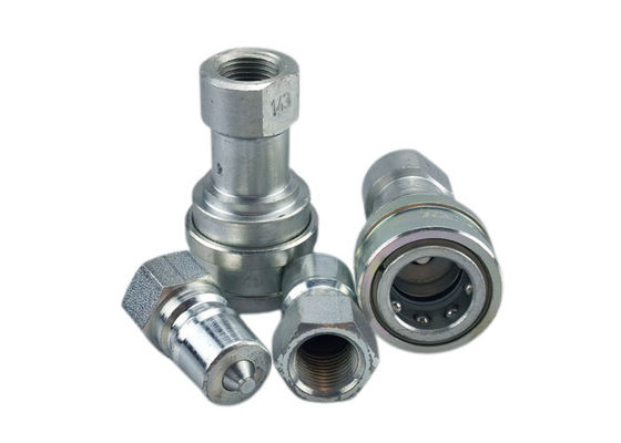 DN 3/16 -- 2 Hose Bore Stainless Steel Quick Connect Coupling Set For Pressure Working