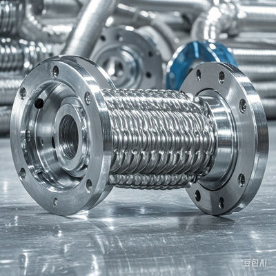 ISO 7241A Standard Flange Metal Hose Much Easier and Smooth Piping Installations