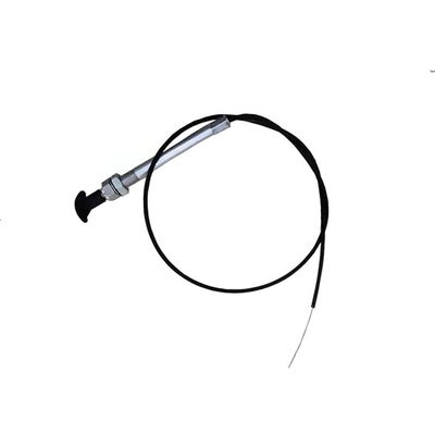 Black Control Cable Assembly With A Twist Lock T-Handle For Remote Control Systems