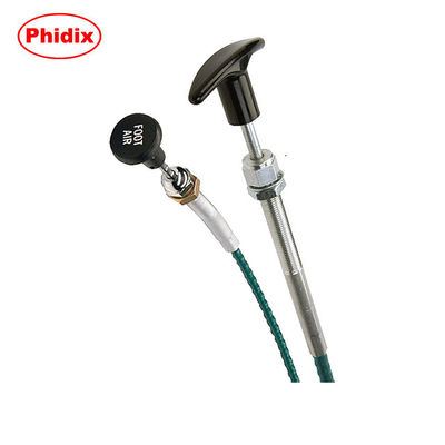 Non-Lock Push-Pull Control Head For Remote Engine Shutdown
