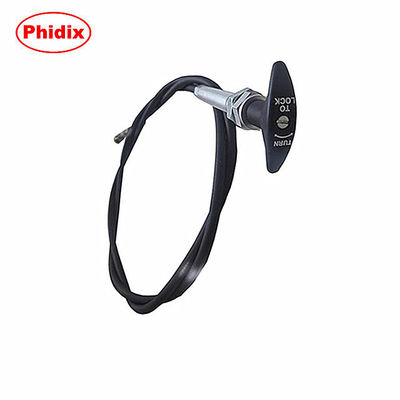Twist Lock Control Cable Push Pull Self Locking T-Handle Parking Brake Cable