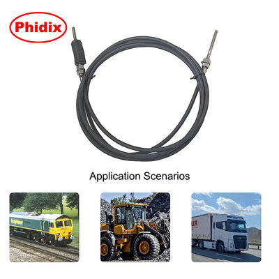High Tensile Industrial Control Cables , Pull - Only T - Flex Control Cable Assembly