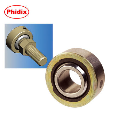 com p spherical ball bearing molded race self lubricating loader slot design
