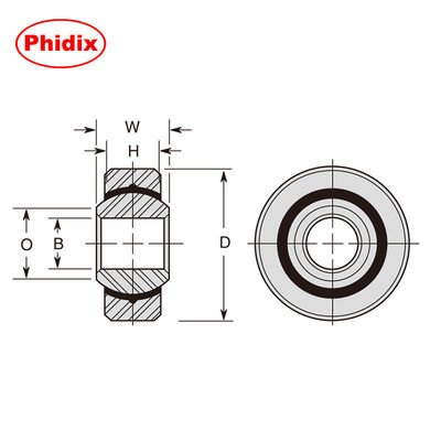 J/JM Series Self-Lubricating Bearings | Extreme-Temperature & Corrosion-Resistant for Heavy-Duty Industrial, Construction, Agricultural Machinery (OEM/MRO)