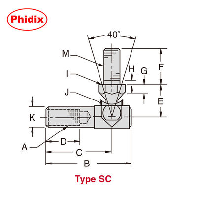 S/SS/SC Series Quick-Disconnect Ball Joints | Spring-Loaded Sleeve & Clip Designs for Agricultural & Material Handling Systems | Zinc-Plated Steel with Heat-Treated Studs‌ ‌