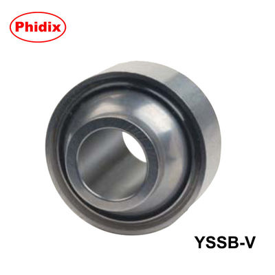 YSSB-V Series Stainless Steel Spherical Bearings | High Misalignment &amp; Corrosion Resistance for Marine, Chemical &amp; Food Machinery | PTFE-Lined Design with Press-Fit/V-Groove Configurations‌