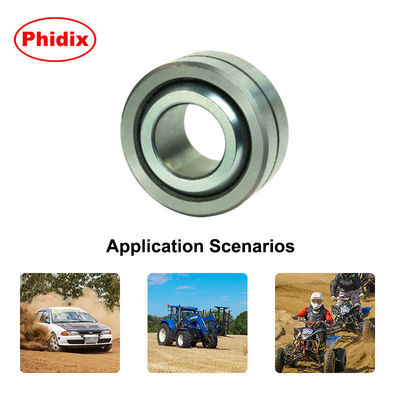 COM Series Precision Spherical Bearings | Cost-Effective OEM/MRO Solutions with Press-Fit Plate Mounting | Chrome-Plated 52100 Steel & PTFE-Lined Options