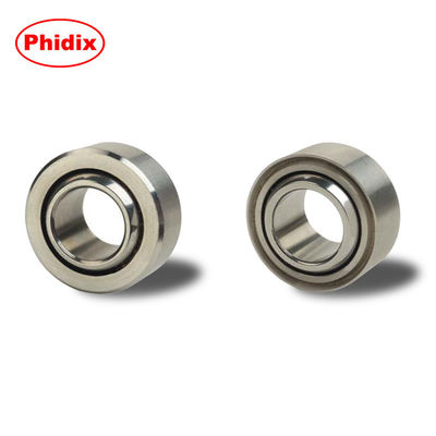 NSSB Series Narrow-Body Stainless Steel Spherical Bearings | PTFE-Lined for Corrosion Resistance in Marine &amp; Food Processing | Press-Fit or V-Groove Mounting