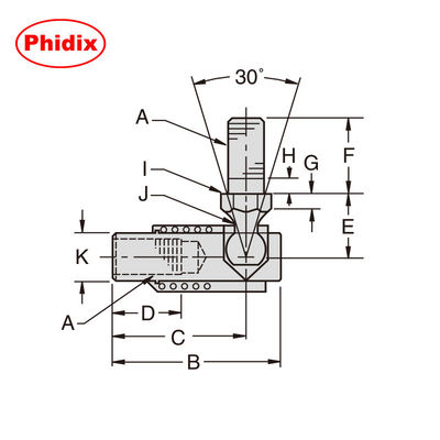 S-Knurling Quick-Disconnect Ball Joints: Fast Assembly, Corrosion-Resistant (Zinc Plated, Heat-Treated)