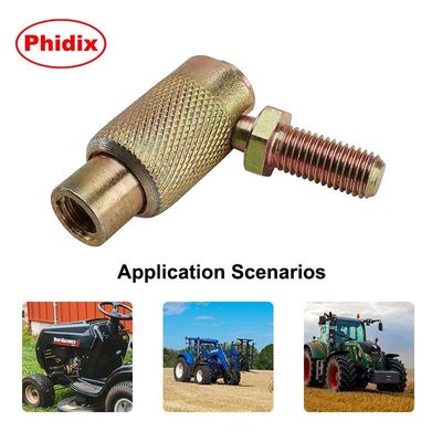S-Knurling Quick-Disconnect Ball Joints: Fast Assembly, Corrosion-Resistant (Zinc Plated, Heat-Treated)