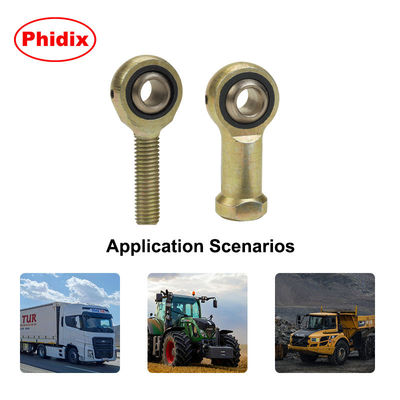 MMJ-M/FJ-M Series Metric Thread Ball Screws – Self-Lubricating Nylon Raceway with Nickel-Plated Ball & Yellow Dichromate Coating | Low-Friction, Corrosion/Wear-Resistant Design for Robotics & Machiner