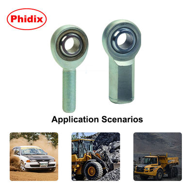Heavy-Duty TSMX/TSFX Series Rod Ends: Precision 3-Piece Metal Design for High-Load Motion Control