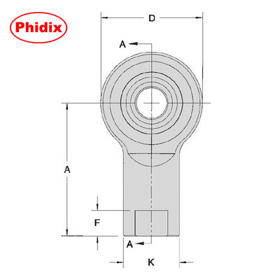Interchangeable Vibration Dampening Rod Ends with Zinc Dichromate Coating for Heavy-Duty Motion Systems