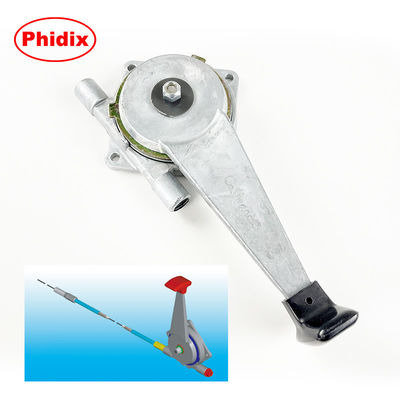 Compact Hand Throttle Control Head | 5:1 Mechanical Advantage | Adjustable Stop Plates & Cable Entry | OEM-Compatible