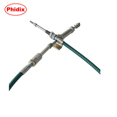 Light Duty Push-Pull Stainless Steel Control Cable Assembly With Cylinder