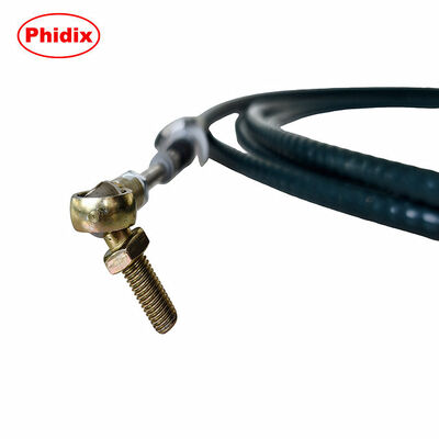 Mechanical Control Cable with Ball Joint Ends Customizable Length and Corrosion Resistant for Industrial Applications