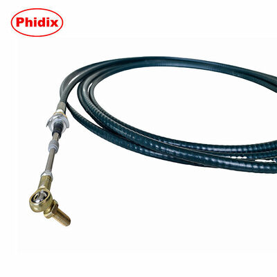 Mechanical Control Cable with Ball Joint Ends Customizable Length and Corrosion Resistant for Industrial Applications