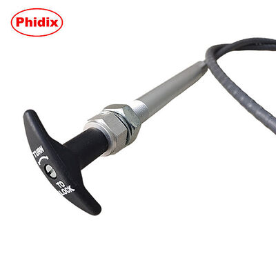 Twist Lock Handle Push Pull Control Cable — Heavy Duty Mechanical Control Solution