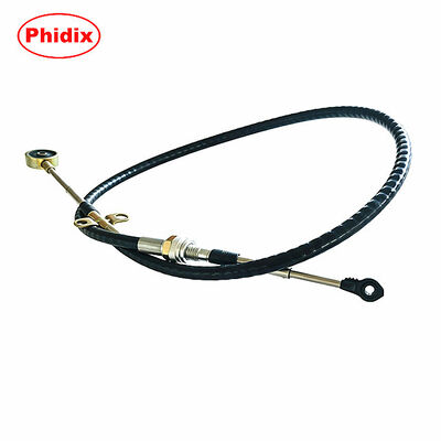 Light Duty Push-Pull Gear Shift Control Cable With Threaded Bulkhead & Rod End