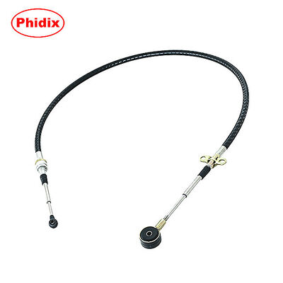 Light Duty Push-Pull Gear Shift Control Cable With Threaded Bulkhead & Rod End