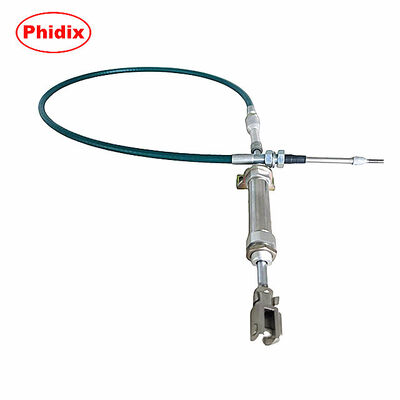 Heavy-Duty Stainless Steel Push-Pull Control Cable Assembly With Cylinder For Industrial And Vehicle Mechanical Control