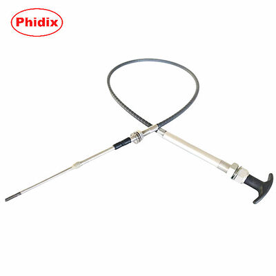 Twist Lock Push Pull Control Cable with Precision Locking and Bidirectional Push-Pull Linear Control for Extreme Temperature Resistance