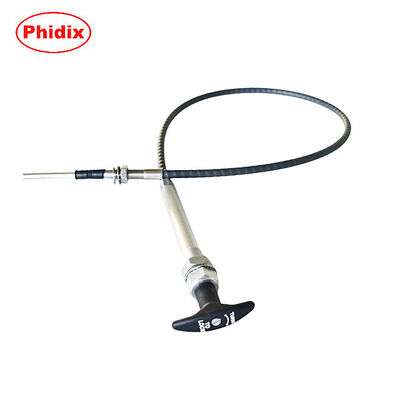 Twist Lock Push Pull Control Cable with Precision Locking and Bidirectional Push-Pull Linear Control for Extreme Temperature Resistance
