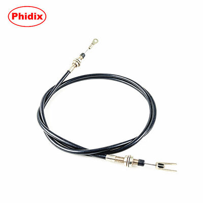 Custom Push Pull Control Cable, Mechanical Control Cable With Eye & Clevis End Fittings