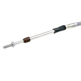 Customized Push Pull Throttle Cable Replacement / External Wiper Seal Grey Color