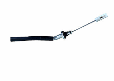 Plated Carbon Steel Auto Clutch Cable / Black Brake Control Cable Customized Length