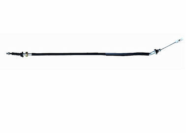 Plated Carbon Steel Auto Clutch Cable / Black Brake Control Cable Customized Length